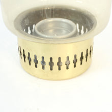 Load image into Gallery viewer, Hans-Agne Jakobsson, model L 95, brass and glass candle holder, 1960s