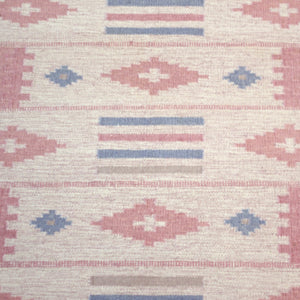 Swedish flat weave Röllakan carpet, 1960s