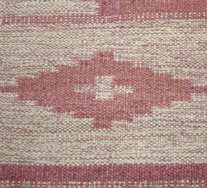 Swedish flat weave Röllakan carpet, 1960s