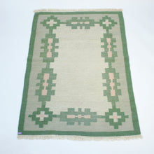 Load image into Gallery viewer, Swedish flat weave Röllakan carpet, 1960s