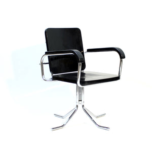 Mücke-Melder, adjustable Bauhaus style swivel chair, Czechia, 1930s