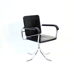 Mücke-Melder, adjustable Bauhaus style swivel chair, Czechia, 1930s