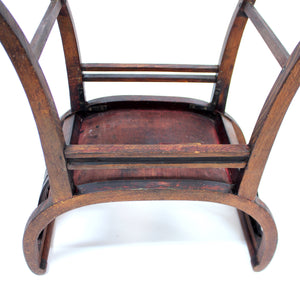 Thonet, "Gondola" stool model 6622, ca 1910