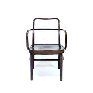 Adolf Schneck, rare A 64 F Bentwood armhair for Thonet, 1929