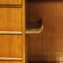 Load image into Gallery viewer, Free standing Swedish Modern secretaire in Walnut and Elm, 1940s