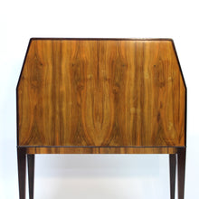 Load image into Gallery viewer, Free standing Swedish Modern secretaire in Walnut and Elm, 1940s