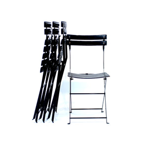 Marco Zanuso, set of 4 Celestina foldable chairs for Zanotta, 1978