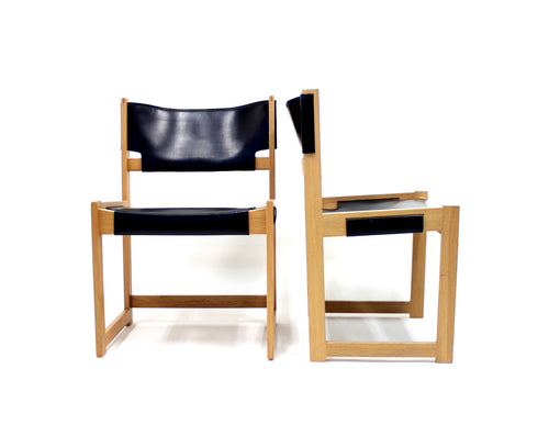 Sven Kai Larsen chairs for Nordiska Kompaniet, set of 2