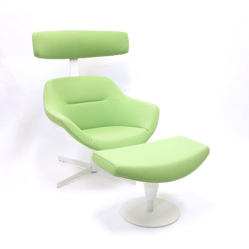 Jean-Marie Massaud, Auckland lounge chair and ottoman, Cassina, ca 2005