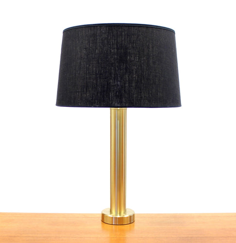 Vintage Swedish Brass Table Lamp from El-Armatur Kosta, 1970s