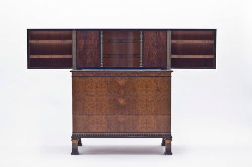 Swedish Grace Chiffonier by Erik Chambert for Chamberts Möbelfabrik, 1930s